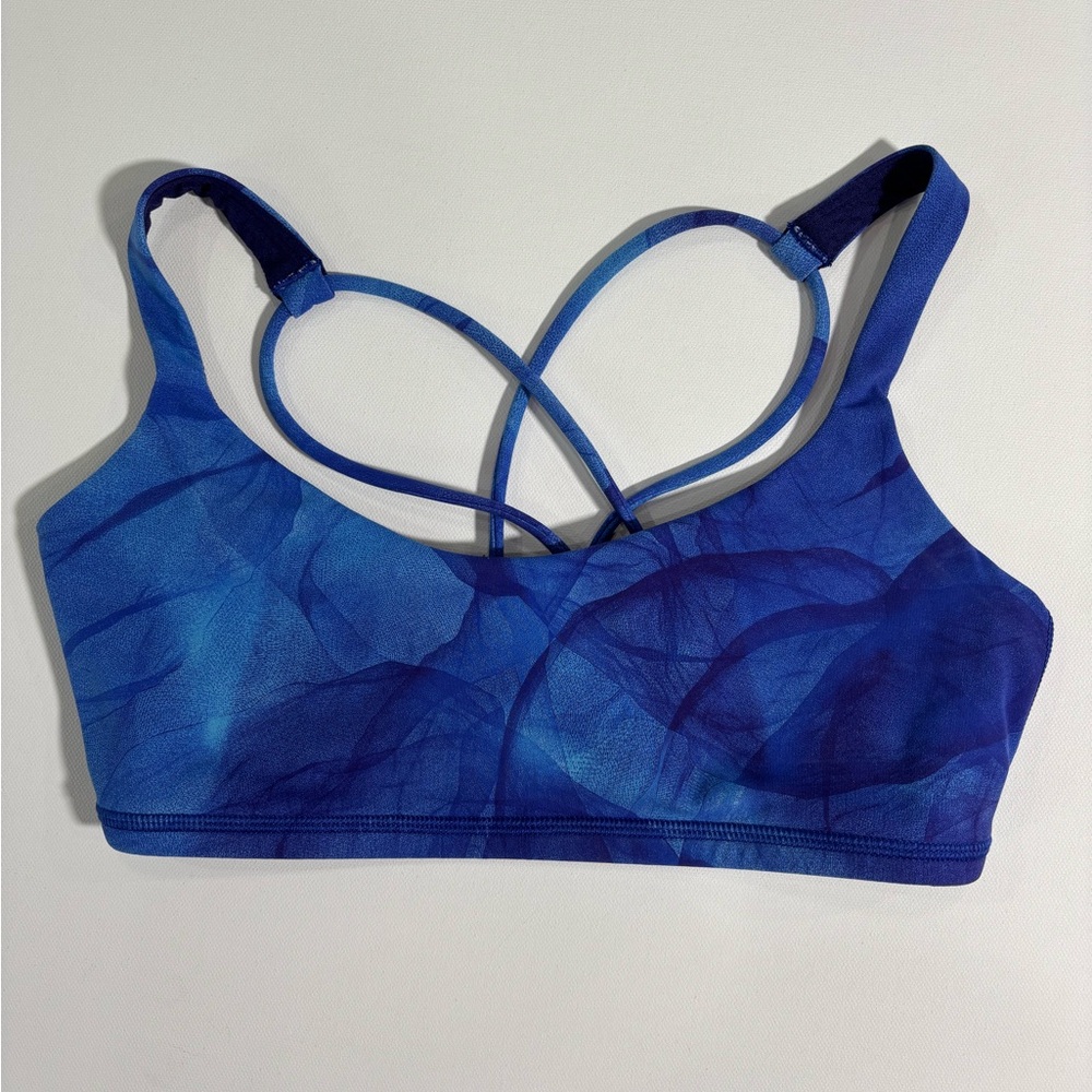 lululemon athletica Ocean Blue Sports Bra